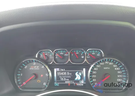 2015 Chevrolet Silverado 1500 2Lz из США, поврежденный, VIN 1GCVKSEC9FZ356398